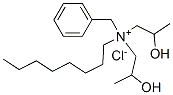 benzylbis(2-hydroxypropyl)octylammonium chloride 结构式