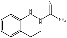 2-(2-乙基苯基)肼-1-碳硫酰胺 结构式