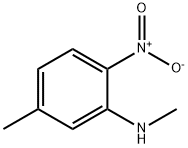 N,5-二甲基-2-硝基苯胺 结构式