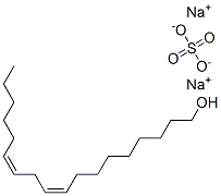 (Z,Z)-ALPHA-SULFO-OMEGA-(9,12-OCTADECADIENYLOXY)POLY(OXY-1,2- ETHANEDIYL), SODIUM SALT 结构式