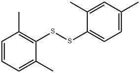2,4-xylyl 2,6-xylyl disulphide 结构式