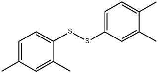 2,4-xylyl 3,4-xylyl disulphide 结构式