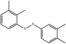 2,3-xylyl 3,4-xylyl disulphide 结构式