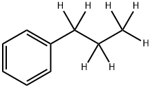 N-PROPYL-D7-BENZENE 结构式
