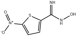 2-Thiophenecarboximidamide,N-hydroxy-5-nitro- 结构式