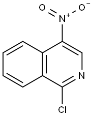 1-氯-4-硝基异喹啉 结构式