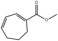 1,3-Cycloheptadiene-1-carboxylicacid,methylester(9CI) 结构式
