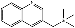 Quinoline, 3-[(trimethylsilyl)methyl]- (9CI) 结构式