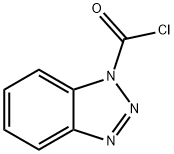 苯并三唑-1-碳酰氯 结构式