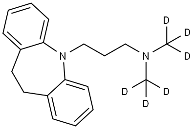 Imipramine-D6 Structure