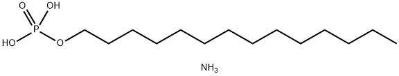 diammonium tetradecyl phosphate 结构式