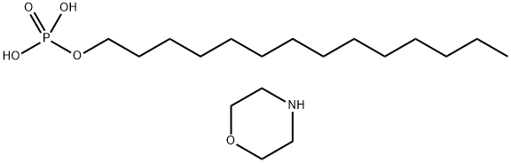 dimorpholinium tetradecyl phosphate 结构式
