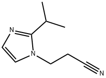 2-isopropyl-1H-imidazole-1-propiononitrile 结构式