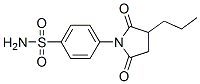2-Propyl-N-(p-sulfamoylphenyl)succinimide 结构式