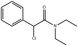 2-氯-N,N-二乙基-2-苯基乙酰胺 结构式