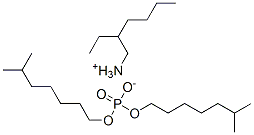 (2-ethylhexyl)ammonium bis(6-methylheptyl) phosphate 结构式