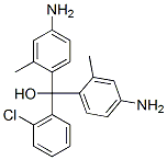 4,4'-diamino-2''-chloro-2,2'-dimethyltrityl alcohol 结构式
