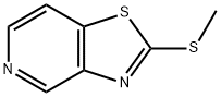 2-(甲巯基)噻唑并[4,5-C]吡啶 结构式