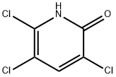 3,5,6-三氯吡啶-2-醇, 6515-38-4, 结构式