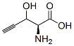 3-ethynylserine 结构式
