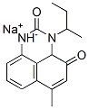 3-(sec-butyl)-6-methylpyrimidine-2,4(1H,3H)-dione, sodium salt 结构式