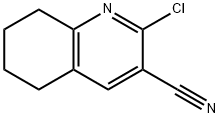 2-氯-5,6,7,8-四氢喹啉-3-甲腈 结构式