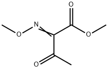 Methyl 2-methoxyiminoacetoacetate 结构式
