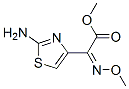 (Z)-2-(2-亚氨基-2,3-二氢噻唑-4-基)-2-(甲氧基亚氨基)乙酸甲酯 结构式