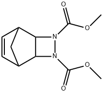 dimethyl 3,4-diazatricyclo[4.2.1.02,5]non-7-ene-3,4-dicarboxylate 结构式