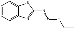 Methanimidic acid, N-2-benzothiazolyl-, ethyl ester (9CI) 结构式