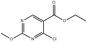 4-氯-2-甲氧基嘧啶-5-羧酸乙酯(2-甲氧基-4-氯嘧啶-5-羧酸乙酯)ETHYL 4- 结构式