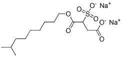 disodium 1-isodecyl 2-sulphonatosuccinate 结构式
