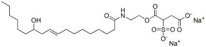蓖麻醇酸酰胺 MEA磺基琥珀酸酯二钠 结构式