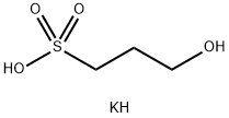 potassium 3-hydroxypropanesulphonate 结构式