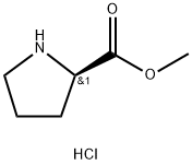 Methyl pyrrolidine-2-carboxylate hydrochloride Structure