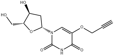 5-(PROPARGYLOXY)-2'-DEOXYURIDINE 结构式