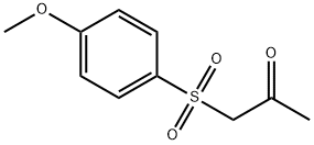 2-PROPANONE, 1-[(4-METHOXYPHENYL)SULFONYL]- 结构式