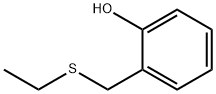2-乙基硫代甲基酚 结构式