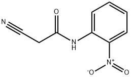2-氰基-N-(2-硝基苯基)乙酰胺 结构式