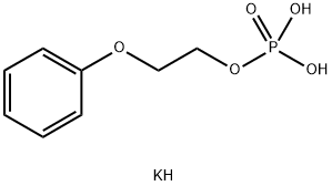 2-苯氧基-乙醇二氢磷酸酯二钾盐 结构式