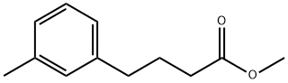 Benzenebutanoic acid, 3-Methyl-, Methyl ester 结构式