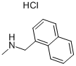 N-甲基-1-萘甲胺盐酸盐 结构式