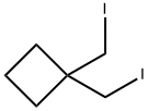 1,1-双(碘甲基)环丁烷 结构式