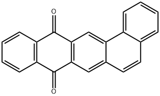 Benzo[a]naphthacene-8,13-dione 结构式