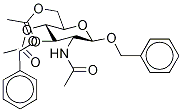 1,3-O-Dibenzyl-N-acetyl-β-D-glucosaMine 4,6-Diacetate 结构式