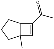Ethanone, 1-(1-methylbicyclo[3.2.0]hept-6-en-6-yl)- (9CI) 结构式