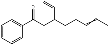 3-Vinyl-1-phenyl-6-octen-1-one 结构式