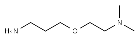 3-(2-(二甲氨基)乙氧基)丙-1-胺 结构式