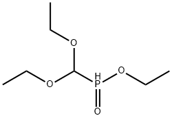(二乙氧基甲基)磷酸乙酯 结构式