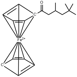 (3,5,5-TRIMETHYLHEXANOYL)-FERROCENE 结构式